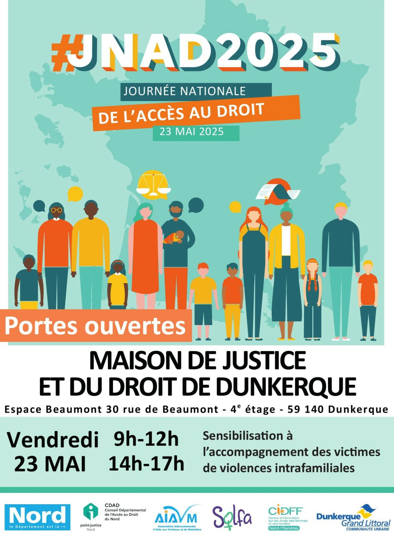 Lire la suite à propos de l’article 8ème édition de la Journée nationale de l’accès au droit (JNAD)